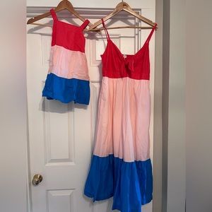Mommy and Me 4th of July dress